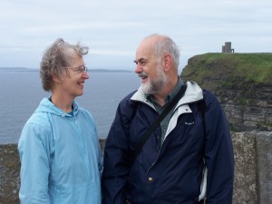 John and Jane at Cliffs of Mohr
